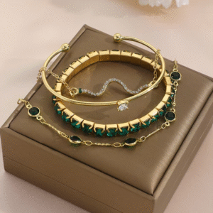 Conjunto De Pulseira Feminina